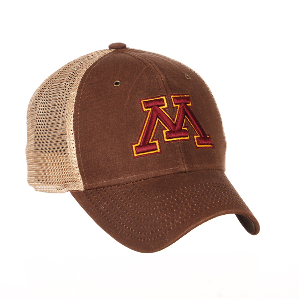 Zephyr Minnesota M Two Tone Baseball Cap University of Minnesota
